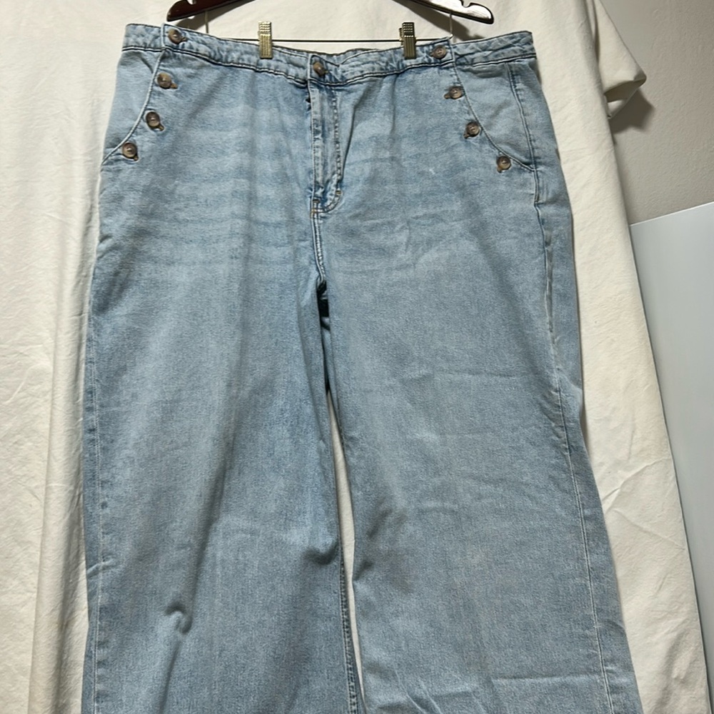 ON 34th  wide - leg Jeans.